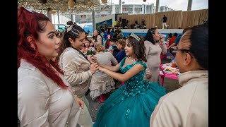 Celebran fiesta de 15 años hijas e hijos de internas del penal de Santa Martha Acatitla [upl. by Ellga]