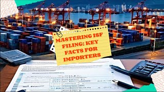 Mastering ISF Filing and Customs Bonds in Imports [upl. by Ahsetra]