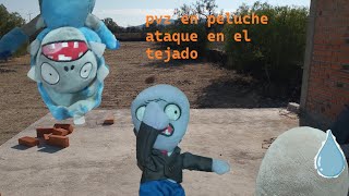 pvz en peluche ataque en el tejado [upl. by Wulf]