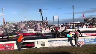 Leah Pruett vs Doug Kalitta Top Fuel Dragster Eliminations [upl. by Ahsuatal977]