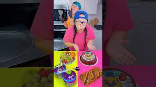 FNAF cake vs random foods ice cream challenge🍨 funny fnaf by Ethan Funny Family [upl. by Sucramat]