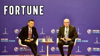 Alibabas Jack Ma On The Companys New Frontiers I Fortune [upl. by Mastrianni]