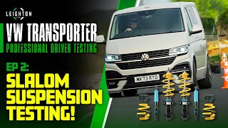 VW Transporter ULTIMATE HANDLING TEST  Leighton Vans [upl. by Eihtur376]