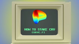 How to stake CRV  Curvefi [upl. by Anitnas]