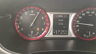 Suzuki Vitara 14 BoosterJet 4x4 acceleration 103kw140hp [upl. by Afira]