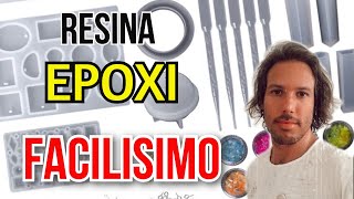 MATERIALES para RESINA EPOXI PASO A PASO  TUTORIAL NIVEL PRINCIPIANTES [upl. by Glynda510]