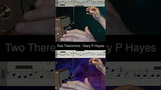 Theremin  The Flower Duet by Delibes on Two Theremins claravox horrorshorts theremin [upl. by Peta]