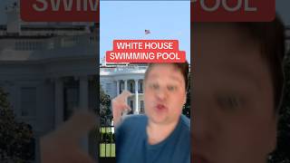 WHITE HOUSE SWIMMING POOL history usa president election election2024 whitehouse washingtondc [upl. by Aiveneg]