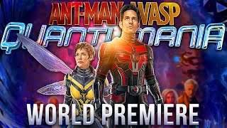 Antman amp The Wasp Quantumania World Premiere  Red Carpet Event Reaction [upl. by Elleynad]