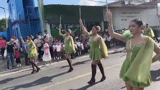 Colegio Carlos Pellicer en desfile de inauguración feria de logros de Instituto Nacional de Apopa [upl. by Burdelle]