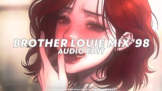 brother louie mix 98 tiktok version  modern talking ft eric singleton  edit audio [upl. by Aym]