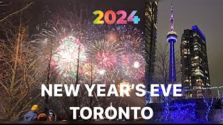 TORONTO LIVE New Year’s Eve Goodbye 2023 amp Hello 2024 123123 1 Celsius [upl. by Sonja230]