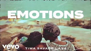 Tiwa Savage  Emotions Official Lyric Video ft Aṣa [upl. by Itaws802]