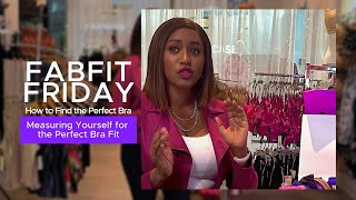 Fabfit Friday Measuring yourself for the perfect bra fit [upl. by Castera]