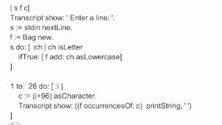 Programming Languages Smalltalk  1 [upl. by Iyre]