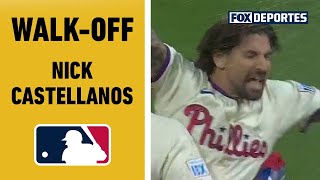 🤩😎 WALKOFF Nick Castellanos  New York Mets 67 Philadelphia Phillies  NLDS G2  MLB 2024 [upl. by Dinsdale]