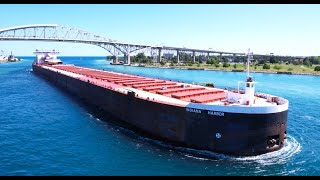 INDIANA HARBOR  Downbound Port Huron Michigan 872024 [upl. by Hakvir464]