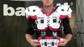 American Football Sternum Protection MF01 by barnett [upl. by Vtarj]