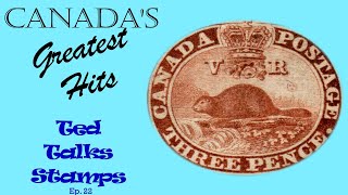 Ep 22  The Top 10    or 20    or so    Most Beautiful Postage Stamps of Canada [upl. by Ecienal]