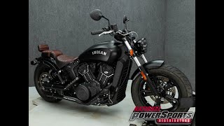 2023 INDIAN SCOUT BOBBER SIXTY WABS  National Powersports Distributors [upl. by Digdirb]