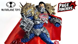 McFarlane Toys Page Punchers Ghosts of Krypton Superman Review [upl. by Rosner464]