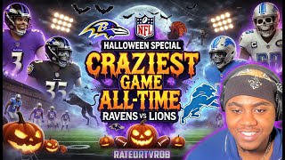 Madden 25 Lions vs Ravens NailBiter  Insane LastMinute Comeback  RatedRTVRob Gameplay [upl. by Sunshine]