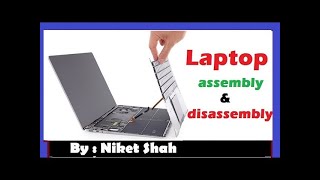 Disassemble and Assemble of HP notebook 14am035TX [upl. by Friederike383]