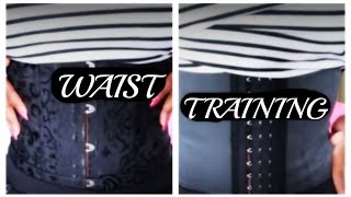 Waist Training Update Cincher vs Corset [upl. by Ecitsuj]