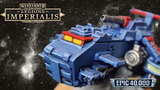 Epic Thunderhawk Update  Legion imperialis [upl. by Sneve]