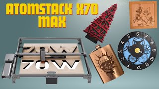 Unlock the Future of Precision Crafting with the Atomstack X70 Max Laser Engraver [upl. by Alicul]