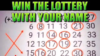 POWERFUL TECHNIQUE TO WIN LOTTO JACKPOTS WITH YOUR NAME  POWERBALL MEGAMILLIONS WINNER [upl. by Arbe]