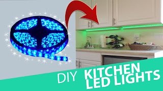 How To Install Kitchen LED Lights  HomeCraft [upl. by Raychel]