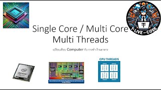 Single Core Multi Core Multi Threads Thai [upl. by Akimik610]