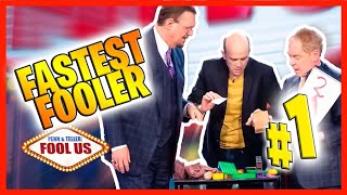 Jandro on Penn amp Teller FOOL US  FASTEST FOOLER IN HISTORY [upl. by Acissehc]