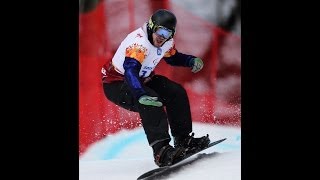 Tomas Vaverka 2nd run  Mens para snowboard cross  Alpine Skiing  Sochi 2014 Paralympics [upl. by Norrahs759]