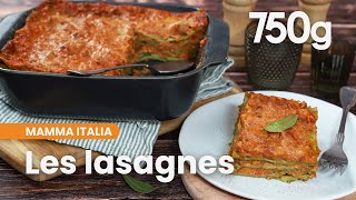 Recette des lasagnes à la bolognaise de Bologne Mamma Italia 2  750g [upl. by Lianna374]