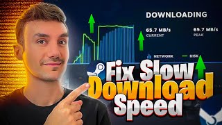 How To Fix Steam Games Slow Download Speed [upl. by Tiffany505]