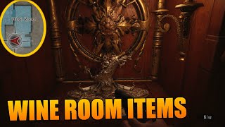 Resident Evil 8 Village Wine Room Items amp Locations  How To Clear Area  Items In RE8 [upl. by Tham]