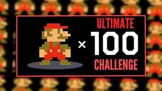 The ULTIMATE 100 Mario Challenge Is TOO HARD [upl. by Spohr963]