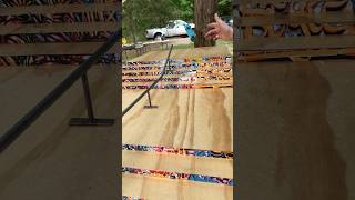 Fingerboard Double Staircase Rail Sesh Wood Stairs Skatepark fingerboarding fingerboard techdeck [upl. by Yenwat967]