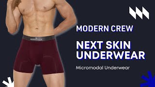 NEXT SKIN by Modern Crew  3X SOFT  MicroModal  Underwear for Men  Antimicrobial amp Antiodor [upl. by Pauwles85]