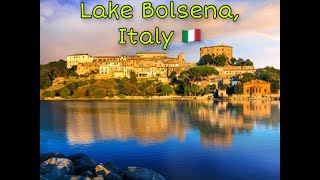 Vacation Travel GuideItalyLake BolsenaMontefiasconeViterbo Medieval castle Between Tuscany ampRome [upl. by Tolkan325]