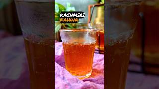 Kashmiri Kahwa  Kahwa Recipe  Kahwa  How to Make Kahwa  kashmiri Chai  shorts [upl. by Ettenig]