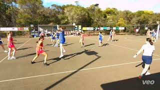 Bellarine FNL Netball RD18 Anglesea vs Ocean Grove [upl. by Atat]