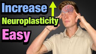 How To Increase Neuroplasticity EASY [upl. by Nealey]