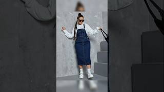 new latest dangri dressdesign fancydenimdress partydressforgirl designerclothes2024 youtubeshort [upl. by Nahc]