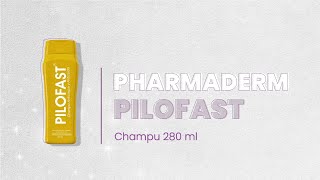 PHARMADERM Pilofast ChampúLínea Estética [upl. by Aggappera]