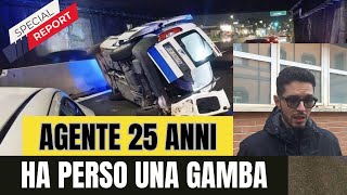 quotCarabiniere ubriaco travolge tre vigili amputata la gamba a un 25ennequot [upl. by Garey]