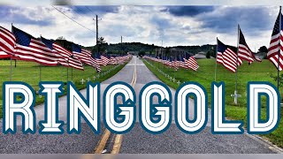 The Memorial Day Flags in Ringgold Georgia [upl. by Etnor]