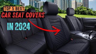 Best Car Seat Covers On The Market 2024  Top 5 Car Seat Cover Review  Best Buy Amazon [upl. by Missi945]